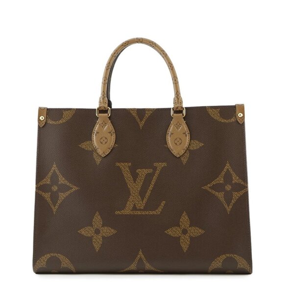 LOUIS VUITTON Onthego Size MM Monogram / Monogram Reverse Canvas / Monogram ... - Picture 1 of 12